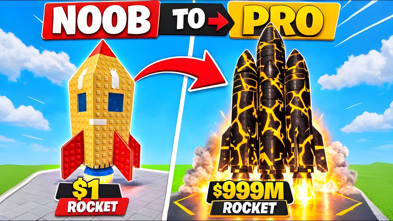 Getting The BEST Rocket in Launch Your Rocket Roblox!