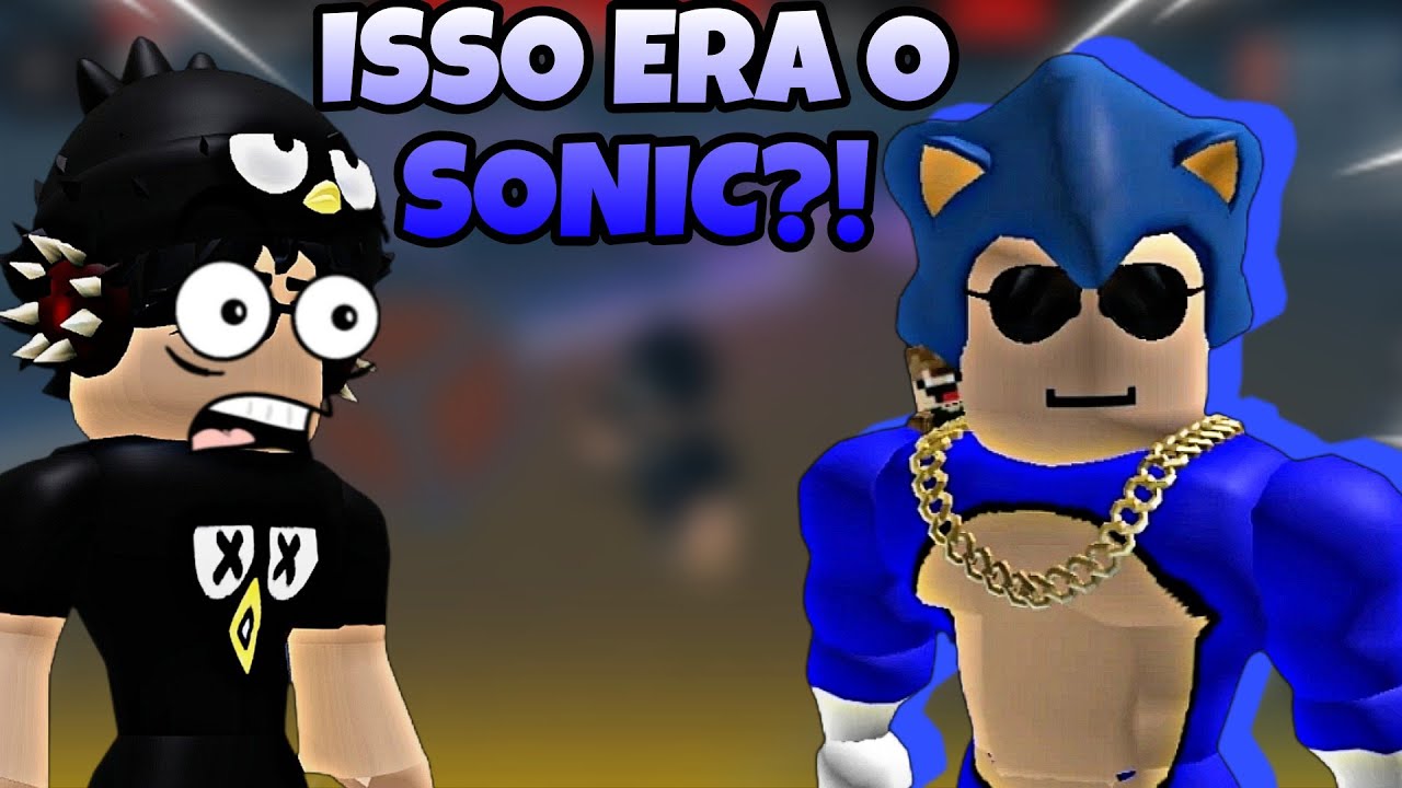 •EU ENCONTREI O SONIC NO MARRETÃO?! 😳 | Flee The Facility | Roblox•