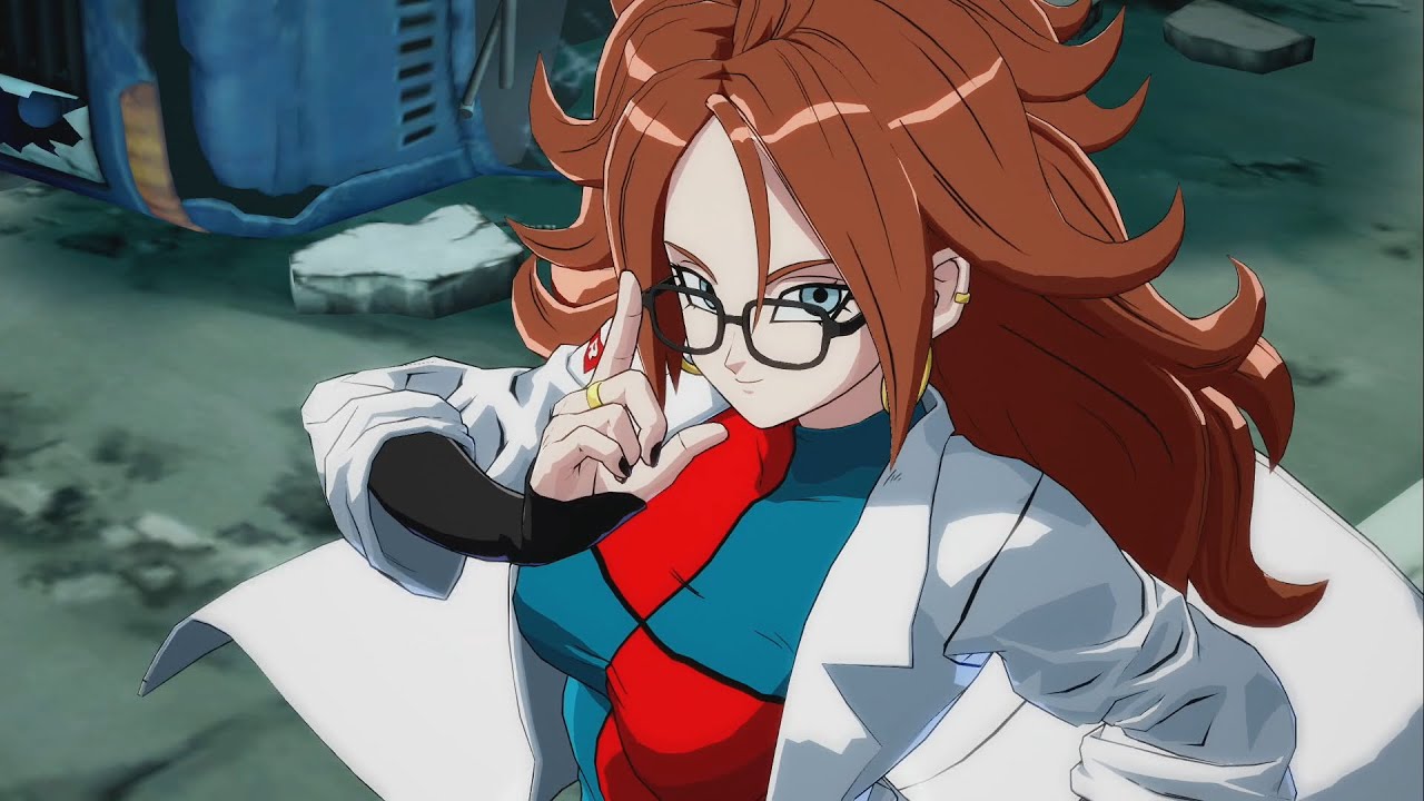 Dragon Ball FighterZ  Todas las interacciones de diálogo único de la Androide 21