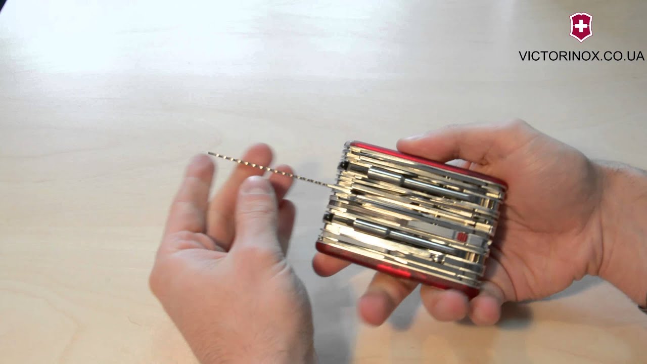Швейцарский складной нож Victorinox Swisschamp 1.6795.XAVT - обзор ножей Викторинокс