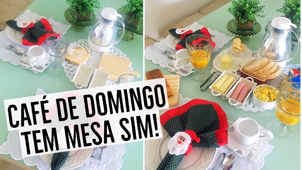 CAFÉ DA MANHÃ SIMPLES: DICAS DE ARRUMAÇÃO