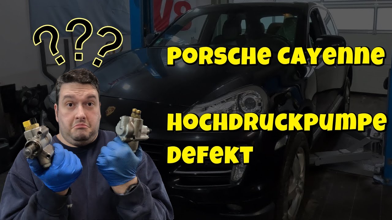 Kraftstoffsystem Undicht ? Porsche Cayenne Hochdruckpumpe Defekt 3.6 VR6