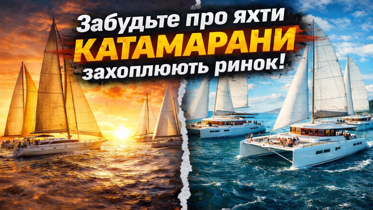 Яхта і катамаран як інвестиція: що реально обирають люди | Саша Горон