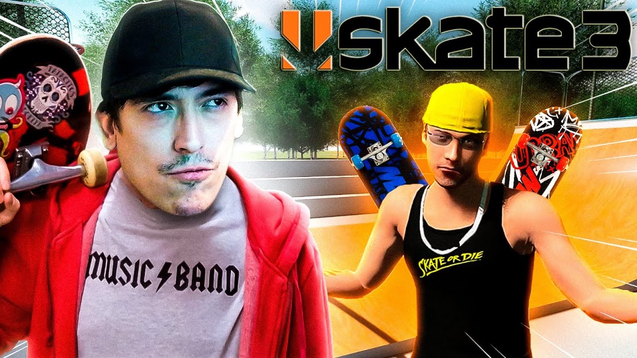 El Uriel JUEGA Skate 3 PARA INTENTAR ENCAJAR CON LA CHAVIZA