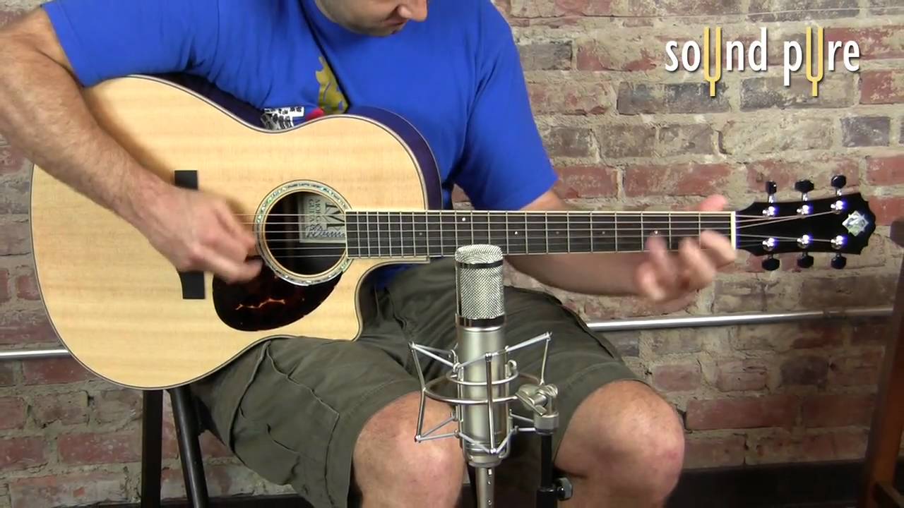 Morgan CVR Acoustic Guitar Demo at Sound Pure (HD)