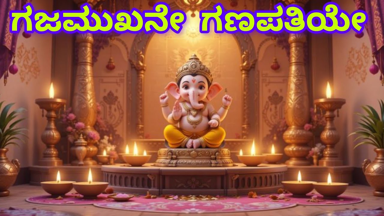ಗಜಮುಖನೇ ಗಣಪತಿಯೇ DJ ಮೂಡಿ ಬಂದಿರುತ್ತೆ 🙏🙏🙏🙏