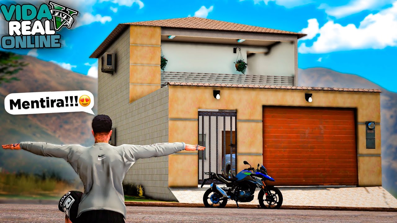 GTA V: VIDA REAL - ALUGUEI UMA CASA NOVA PRA MORAR SOZINHO! | #57