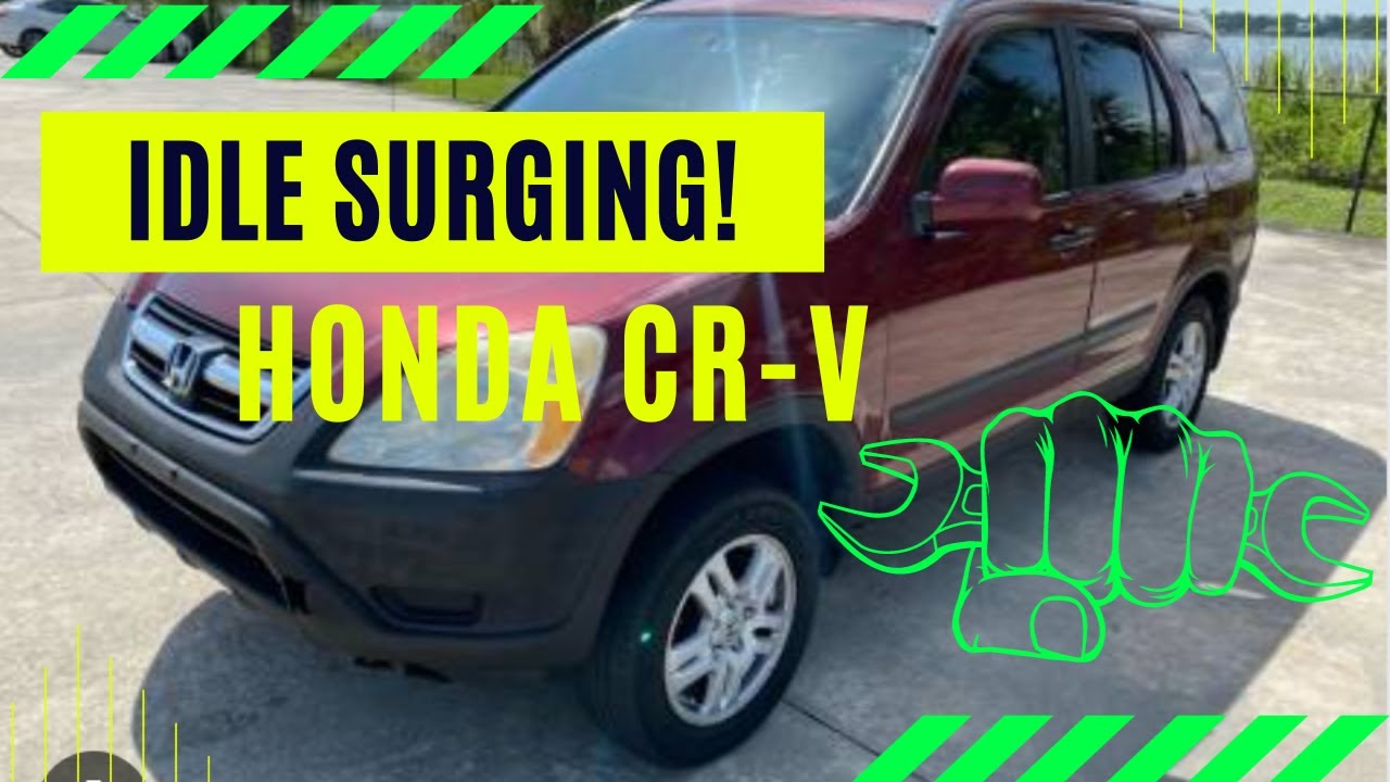 Honda CR-V 2003 года выпуска испытывает резкие колебания холостого хода!