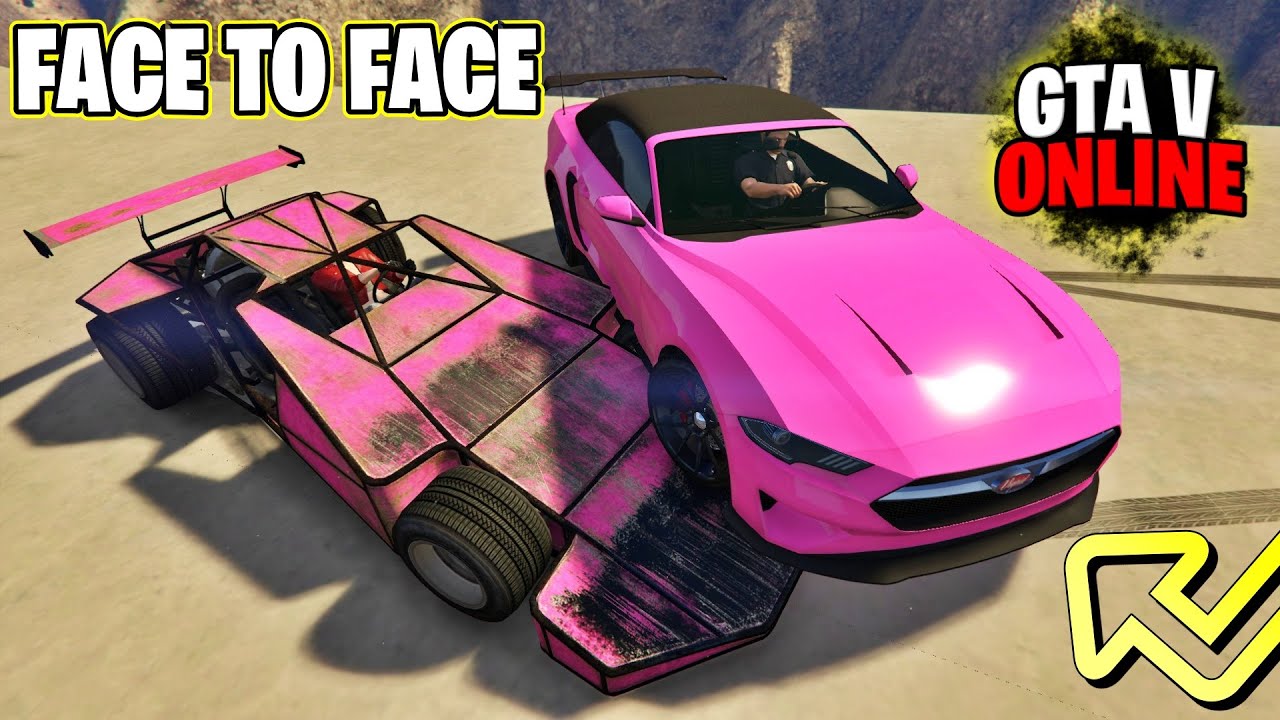 FACE TO FACE - LOSOWE AUTA na zakręconych mapkach?! ►GTA V ONLINE◄ #720