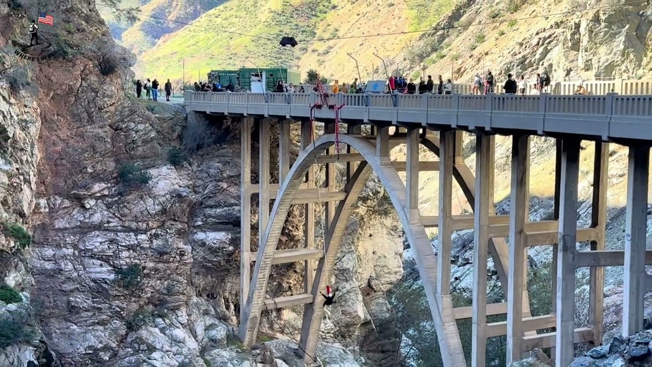 📍Bridge to nowhere, LA