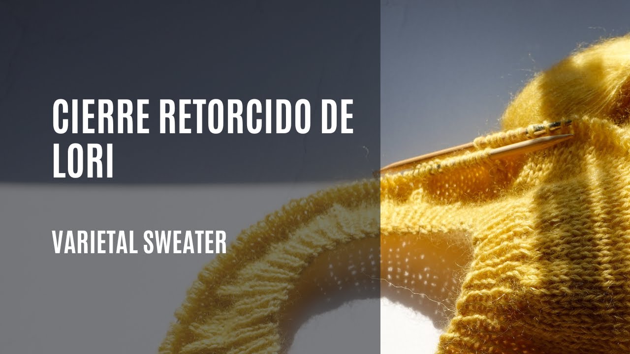 ✅ Guía de tejido: Cierre Retorcido de Lori | Lori's Twisty Bind Off