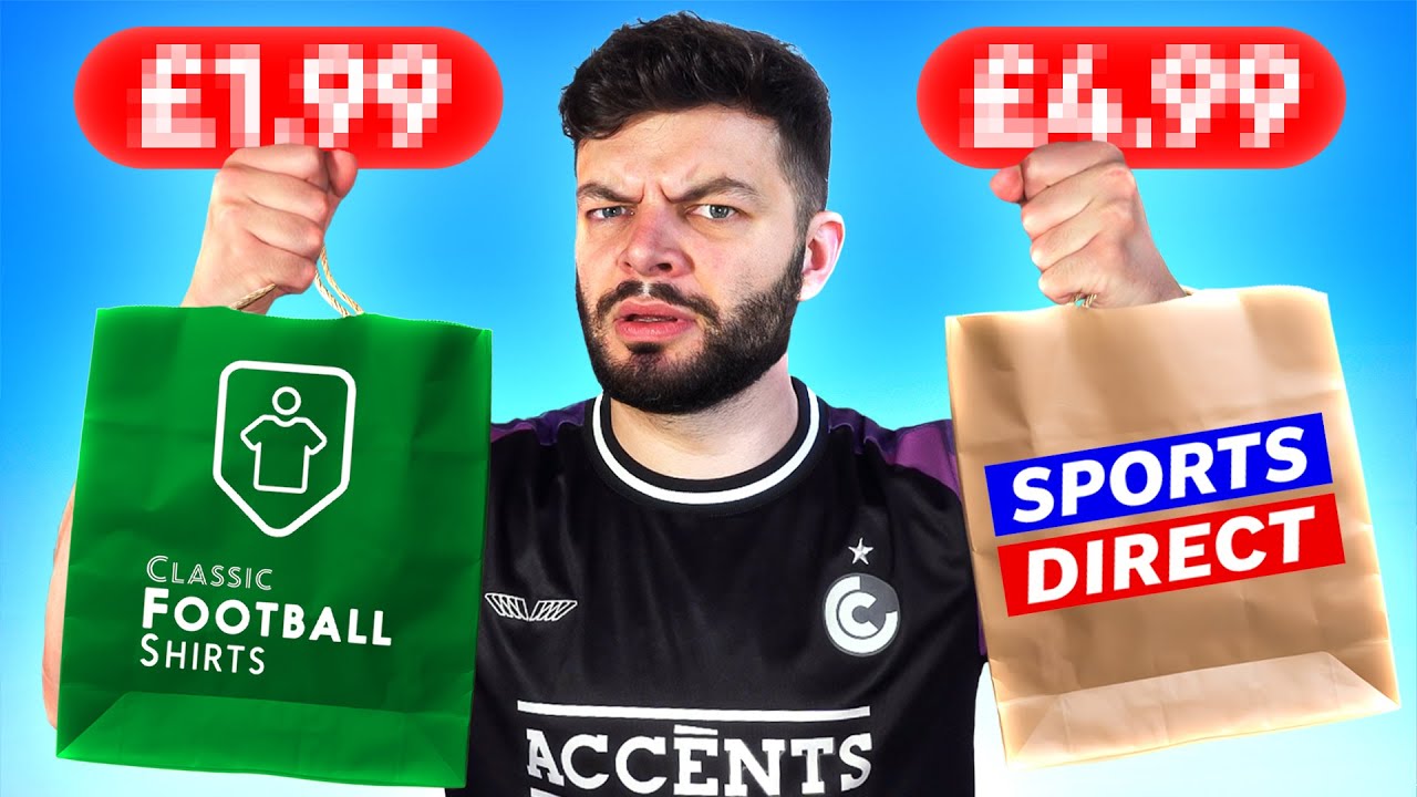 I ordered the CHEAPEST Football Shirt from EVERY website