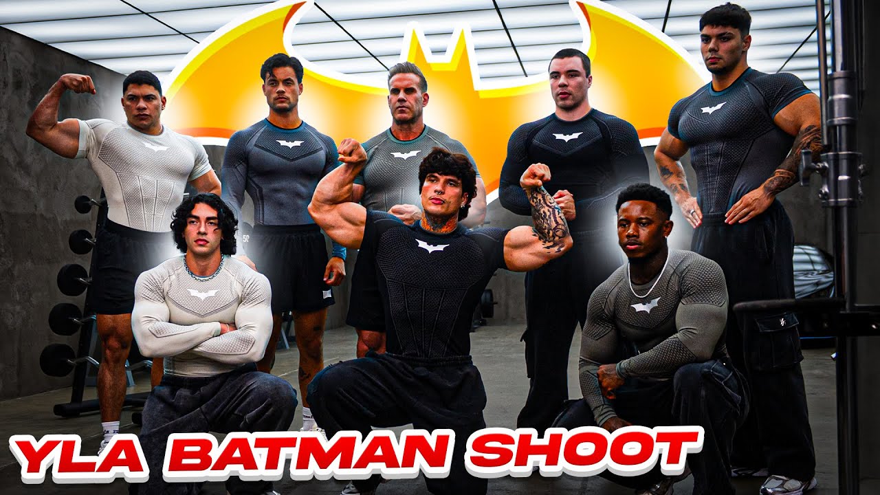 BATMAN SHOOT MET JAY CUTLER, SHIZZY & LEXX LITTLE 