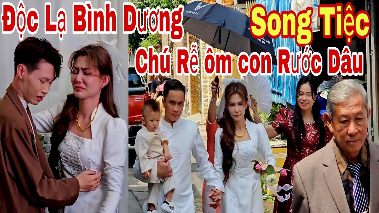 Độc Lạ Bình Dương! Đám Cưới Chú Rễ Lời Khủng Vì Rước Dâu 