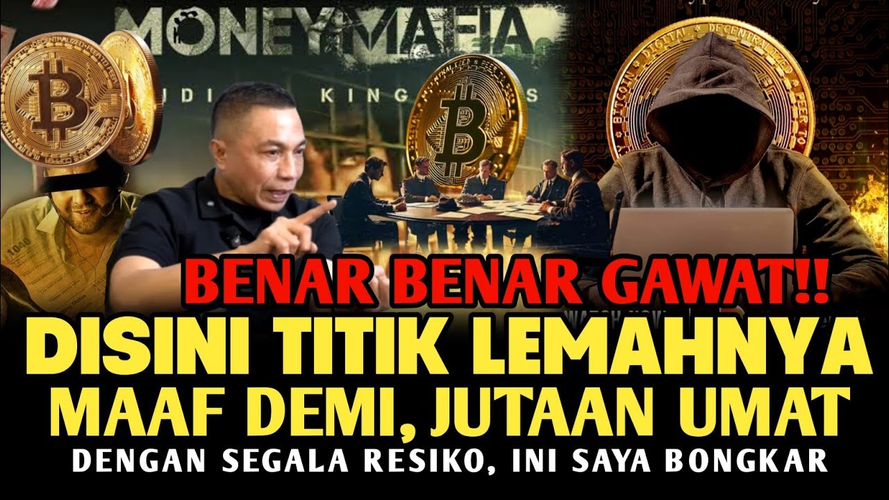 Mengerikan!! Dunia Bakal Kacau, Nasib Bitcoin Akan Seperti Ini - Dharma Pongrekun Blak Blakan