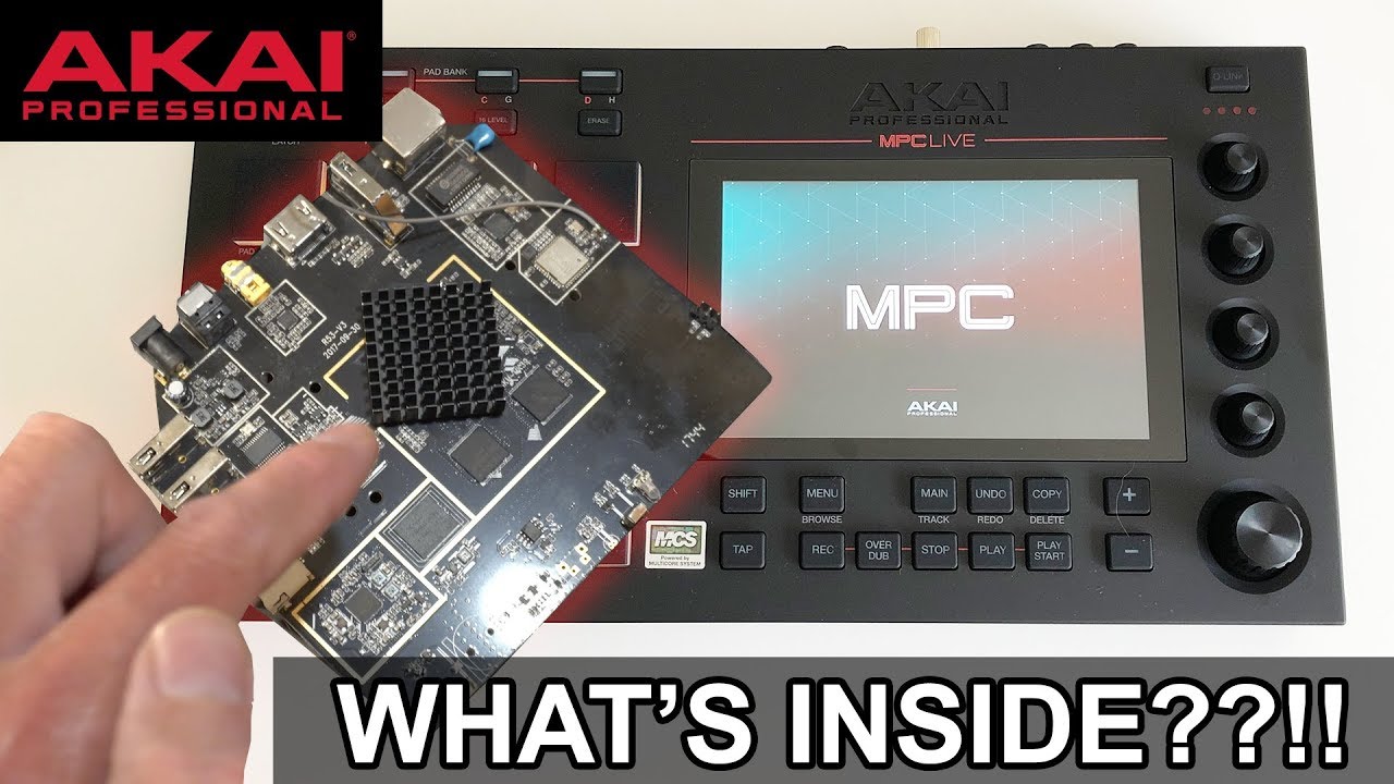 THE FUTURE OF MUSIC TECHNOLOGY - NEW AKAI MPC LIVE WITH FASTER CPU??