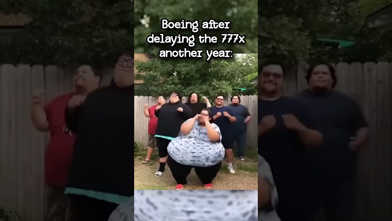 Boeing after delaying the 777x another year: 🕺🎵 