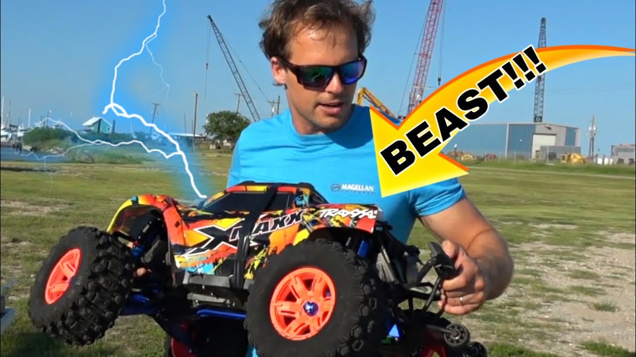 Xmaxx with GPM Racing Upgrades is incredibly Tough!!!!