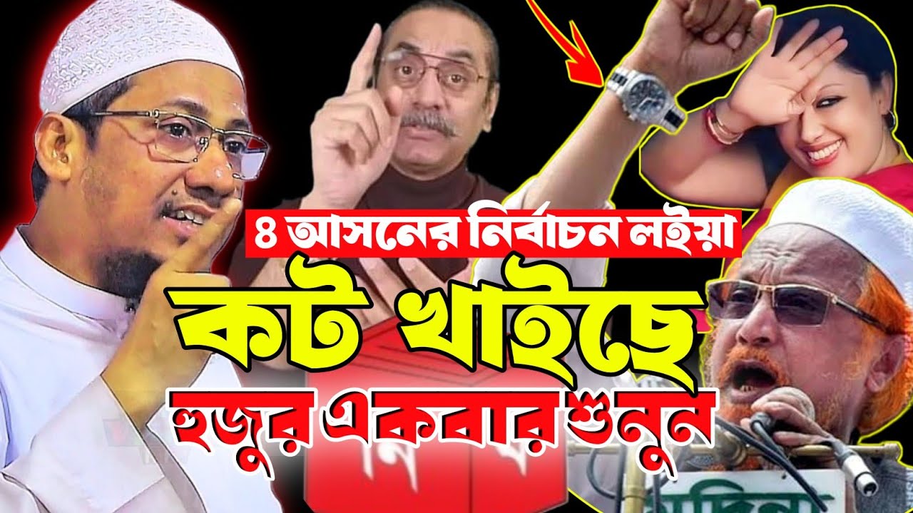 কট খাইছে ৪ আসনে নির্বাচন লইয়া হুজুর একবার শুনুন।আনিছুর রহমান আশরাফি ওয়াজ।Anasur Rahman Ashrafi waz