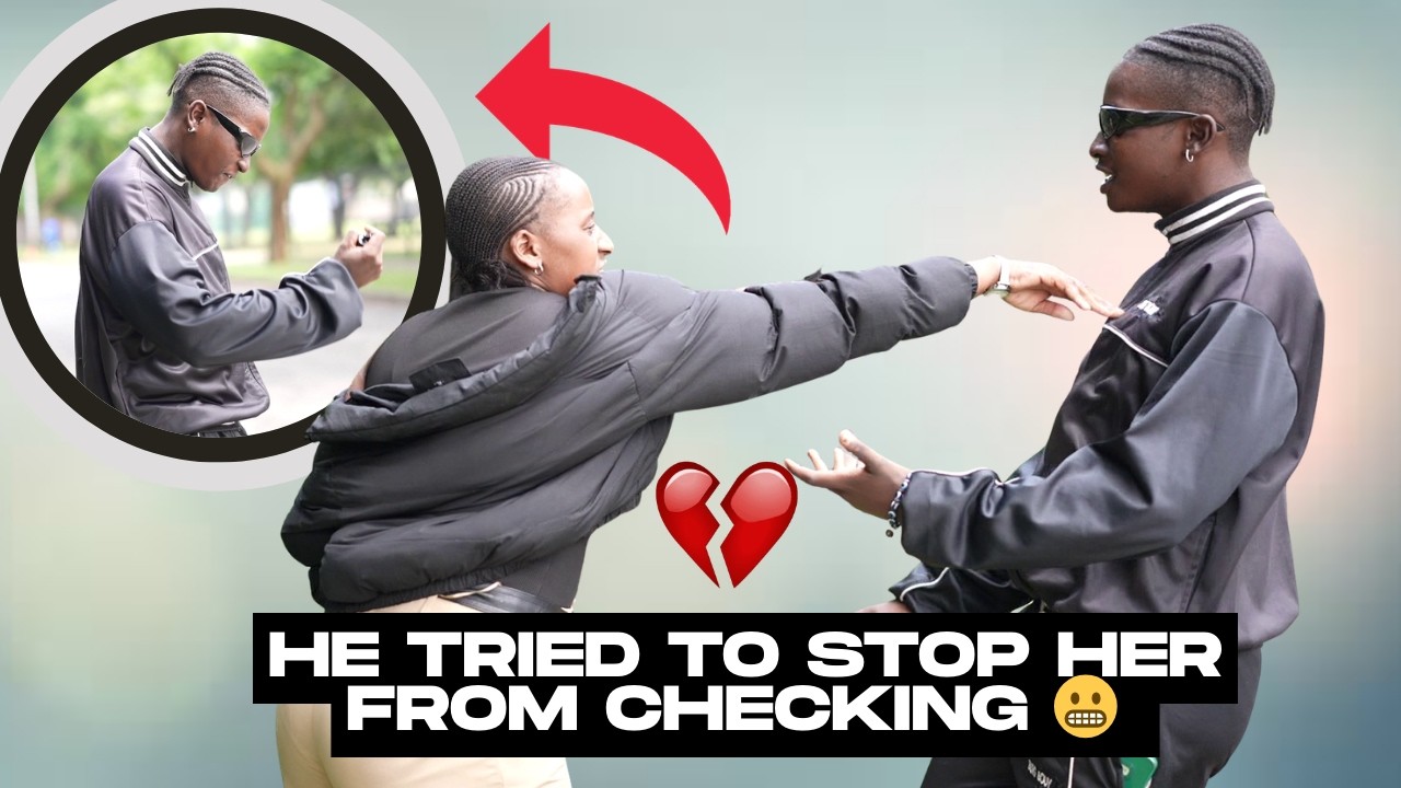 He Tried to Stop Her From Checking 😬Couples switch phones | NIYATHEMBANA NA?