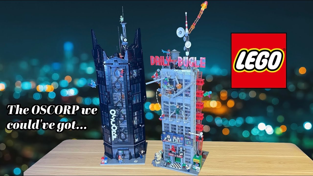 Я построил OSCORP из LEGO!