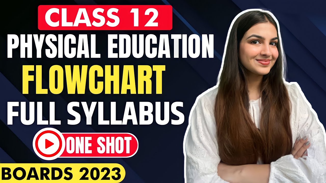 Class 12 Physical Education One shot full syllabus with Flow Charts #cbse #class12 #boards2025