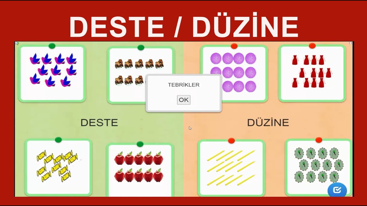 Deste ve Düzine:  2. Sınıf