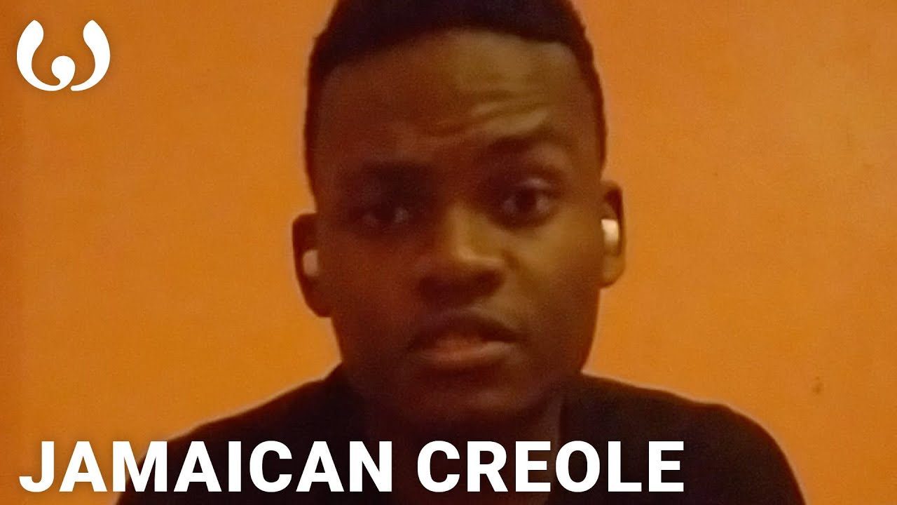 WIKITONGUES: Tajaun speaking Jamaican Creole English | Jamaican 