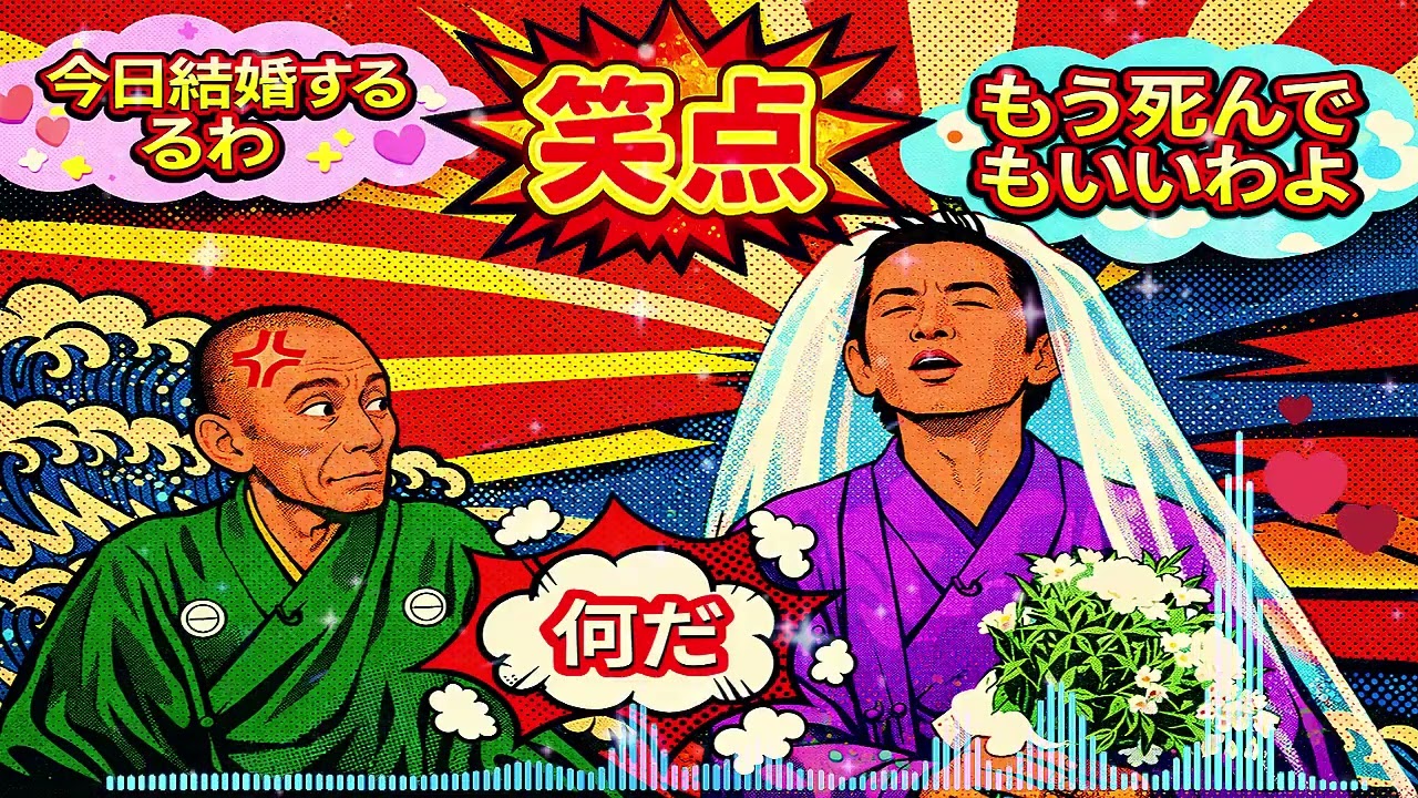 【笑点】🏵️🅷🅾🆃🏵️「今日結婚するわ。もう死んでもいいわよ」🍁