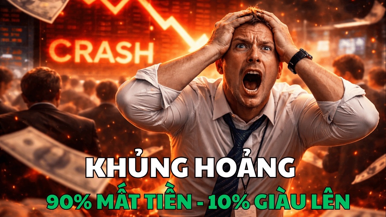 90% Người Mất Tiền Trong Khủng Hoảng – 10% Người Còn Lại Là Ai?