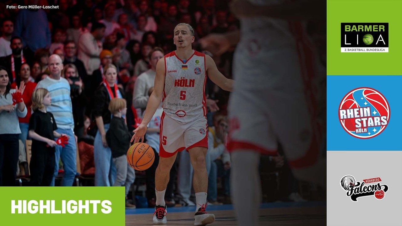 ProA: RheinStars K&ouml;ln vs. N&uuml;rnberg Falcons BC | Highlights