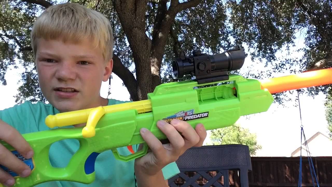 Air Warriors Ultra-Tek Predator Review!  New Blaster!