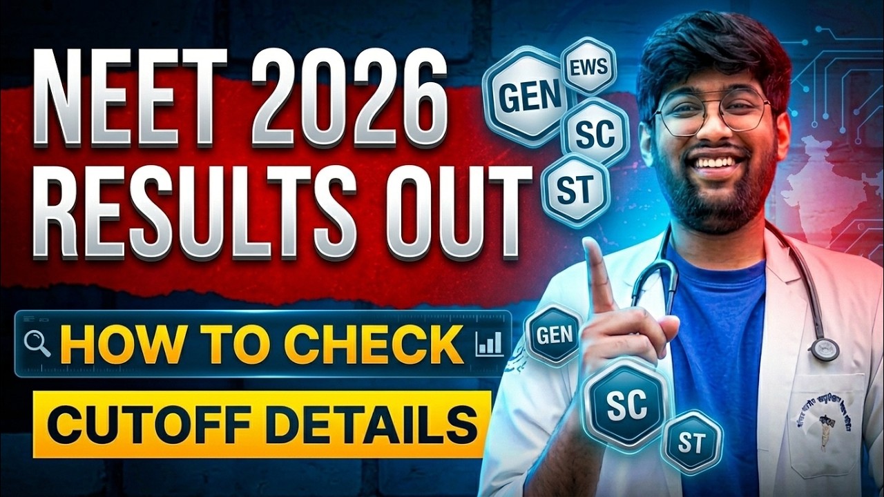NEET 2026 Result - How to Check | Cutoff Update