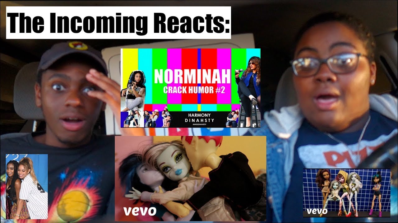 NORMINAH CRACK #2 & MONSTER HIGH DOWN PARODY | REACTION