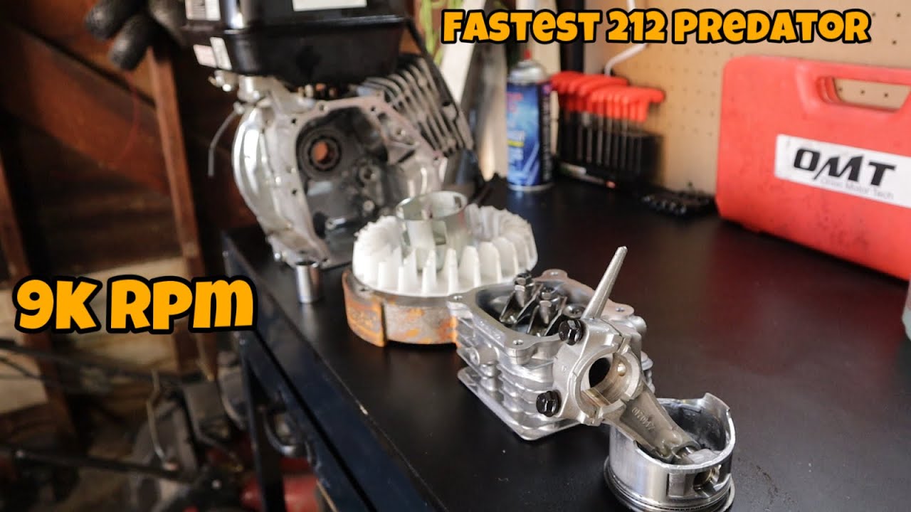 Building The First 90 MPH 212 predator Mini Bike On YouTube!