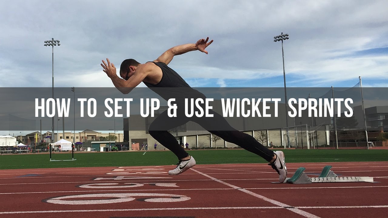 How To Run Faster with Wicket Sprints - How To Set Up Wickets - ATHLETE.X