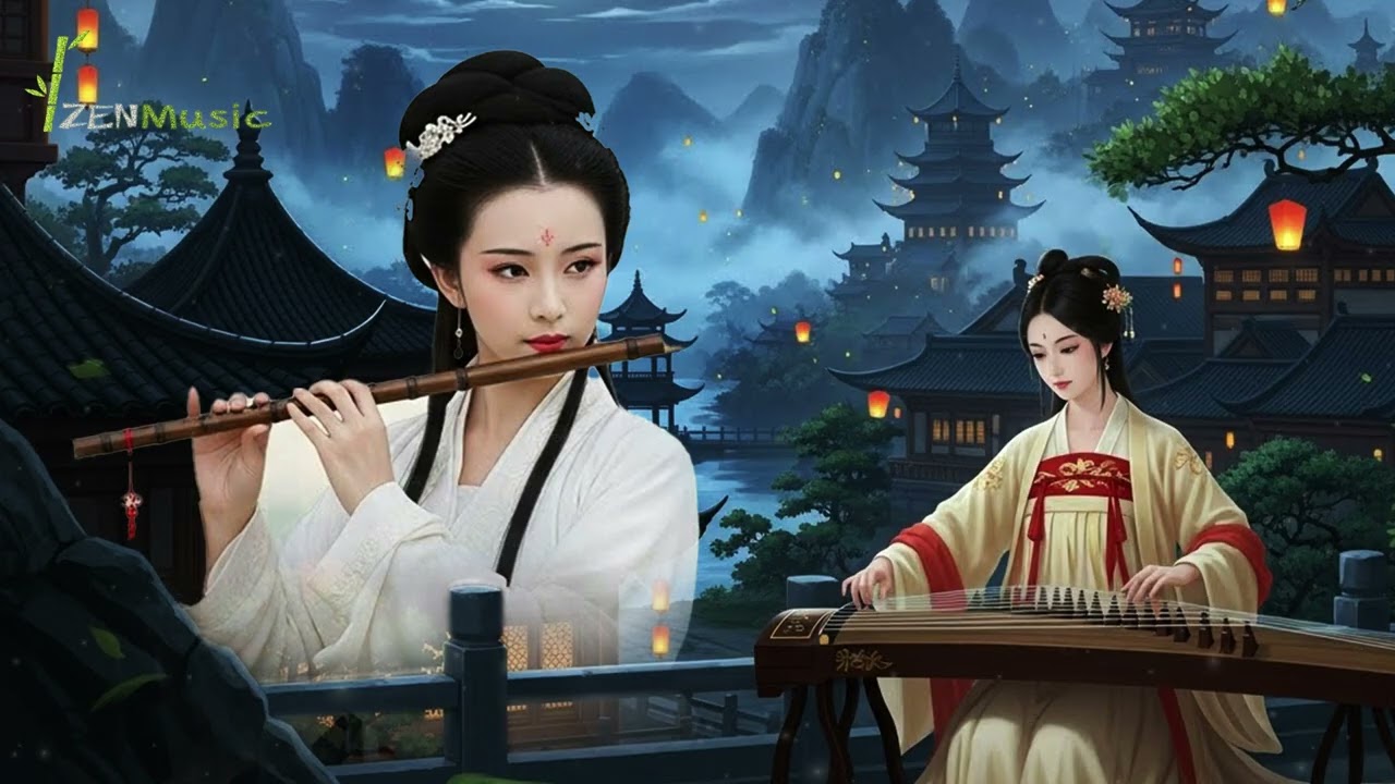Timeless Chinese Guqin & Xiao Flute Zen Music • Perfect for Study, Relaxation, and Quiet Mindfulness