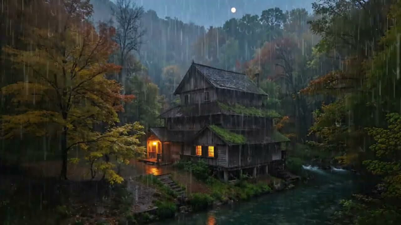 Deep Sleep in 5 Minutes | Relaxing Rain Forest and Thunderstorm Sounds for Deep Rest