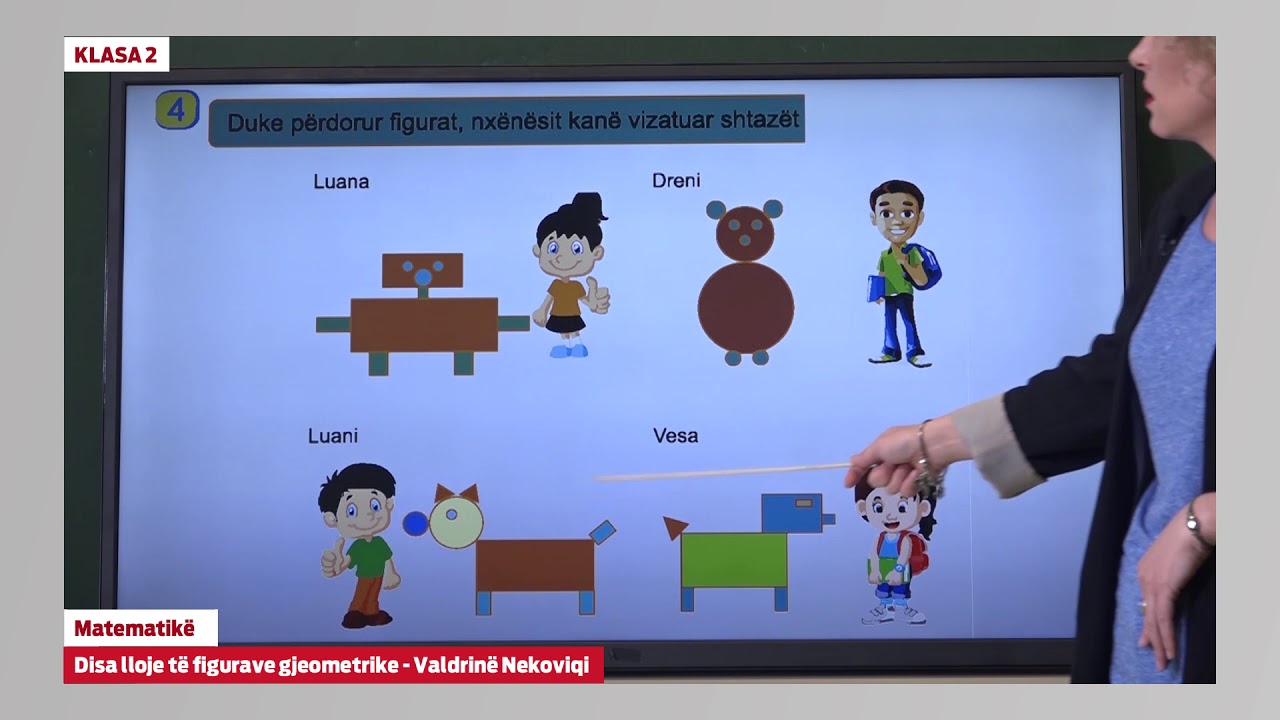 e Mesimi Klasa 2 - 2141 Matematikë - Disa lloje të figurave gjeometrike