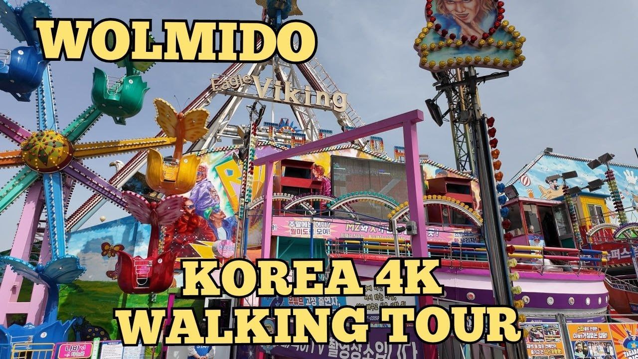 WOLMIDO Walking Tour 4k #korea #walkingtour #incheon #video #4k #travel #ocean #wolmido #walking