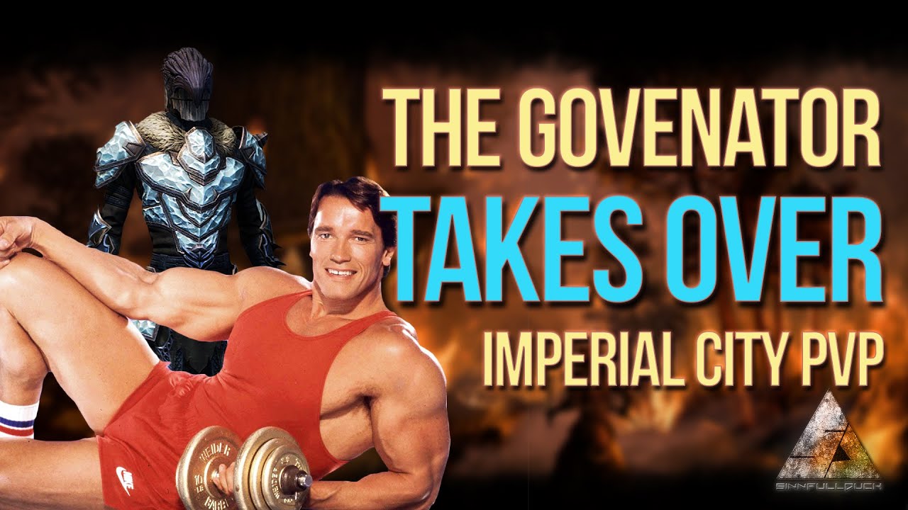 ESO - The Govenator tries Imperial City - Magicka Warden PvP