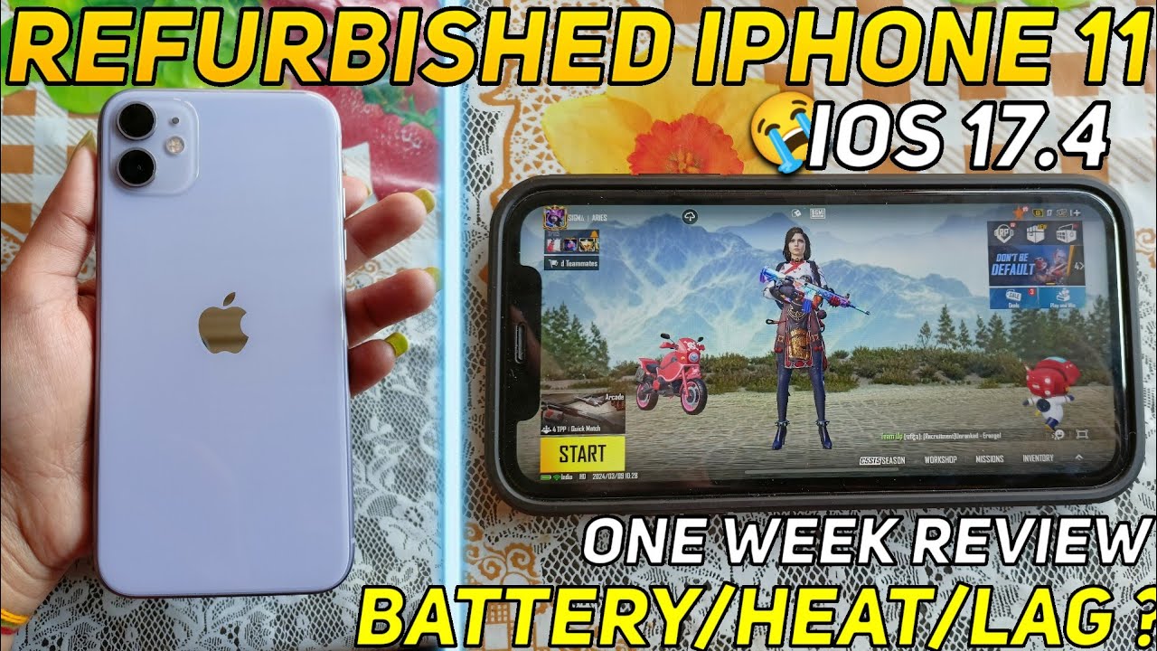 REFURBISHED IPHONE 11 ONE WEEK DETAILED GAMING REVIEW DON'T BUY 🙏
