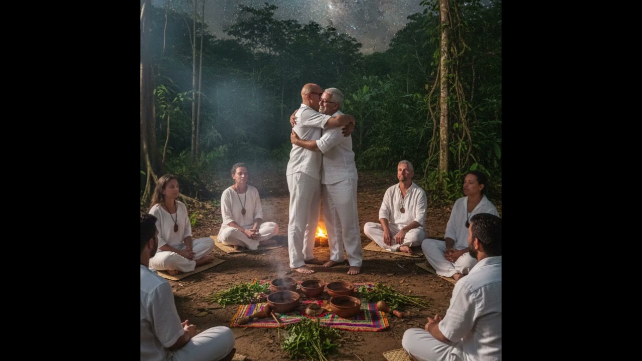 Cerimonia de Ayahuasca realizada dia 24 de Novembro pelo  Mestre Flávio Amorim