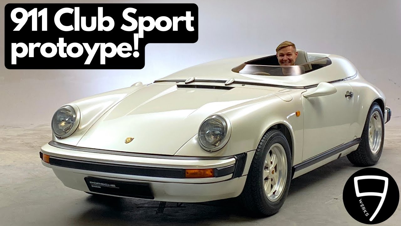 Редкий прототип Porsche 911 Clubsport, о котором вы никогда не слышали