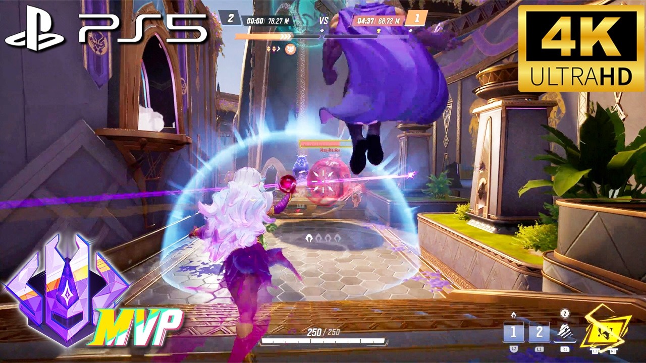 Marvel Rivals Scarlet Witch Competitive Gameplay- Convergence on Hall of Djalia (PS5 4K)