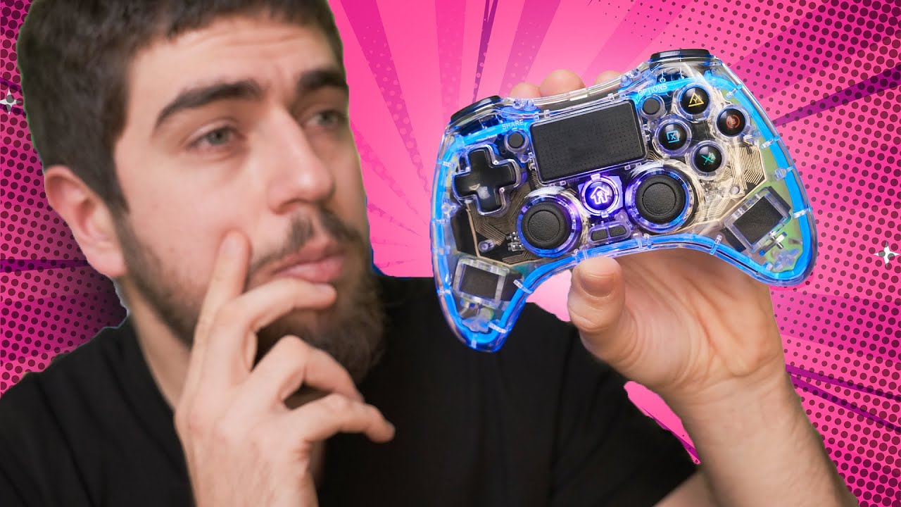 ŞEFFAF GAMEPAD SATIN ALDIK!