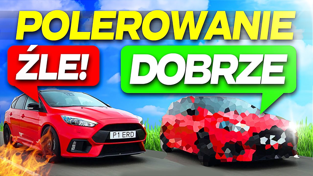 JAK ZACZĄĆ DOBRZE POLEROWAĆ SAMOCHÓD
