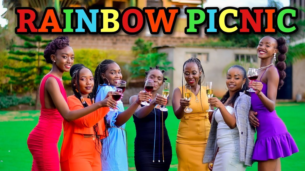 Rainbow / Color Themed Picnic With the Girls | Entertainment
