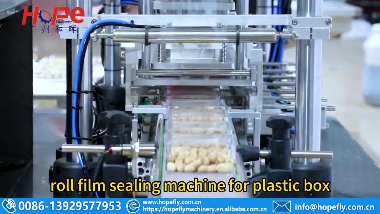 roll film sealing machine for plastic box