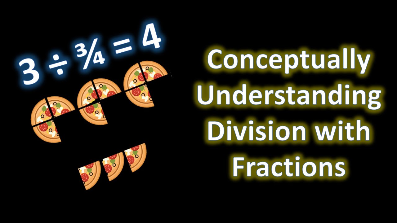 Conceptual Understanding of Division with Fractions (Using Models)